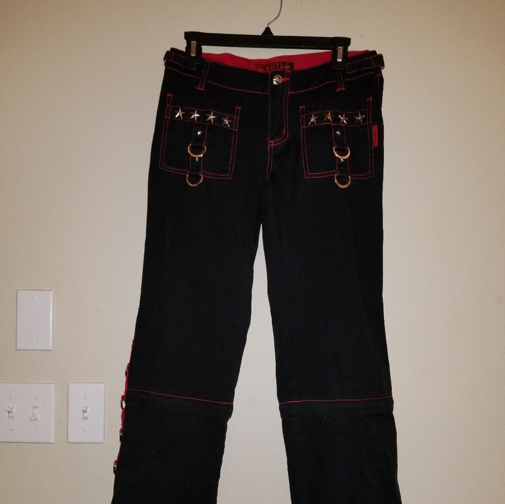 Tripp NYC zip leg pants